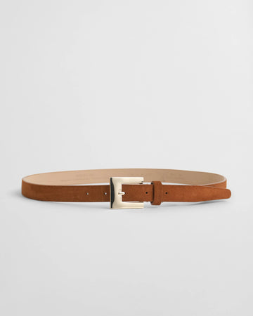 Λεπτή Ζώνη Από Suede GANT